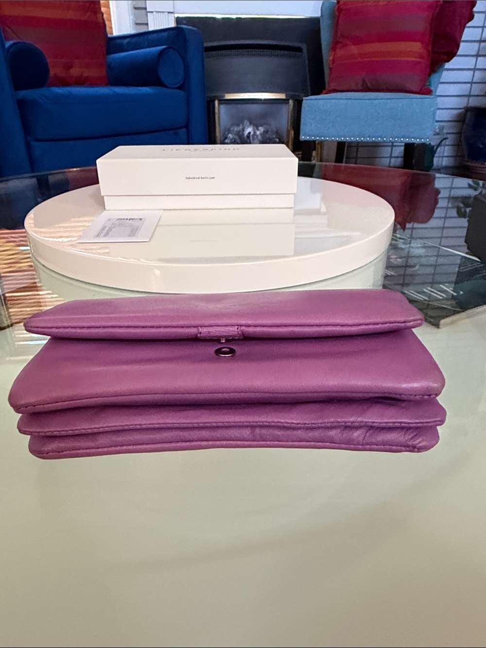 Liebeskind lilac buttery leather wallet. Brand new with tags! - Picture 7 of 12